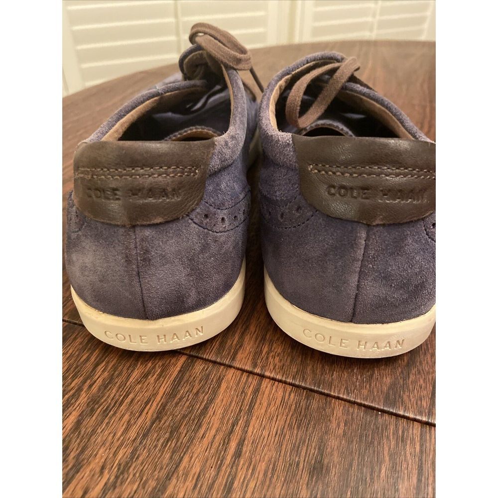 Cole Haan Mens C13806 Joshua Wingtip Navy Blue Athletic Sneaker Shoes Size US 10 - Picture 6 of 6